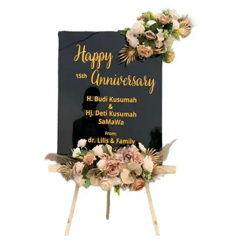 Papan Bunga Akrilik Baratajaya